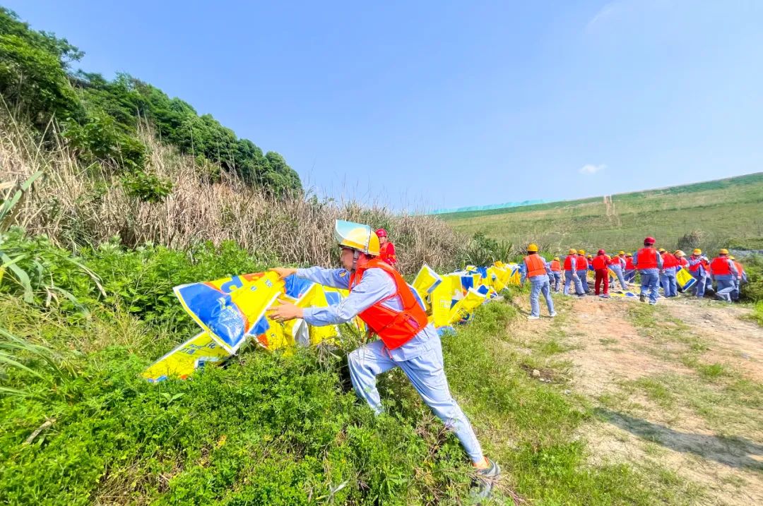 以練筑防！松滋肥業開展調節回水池防汛防洪綜合應急演練(圖5)