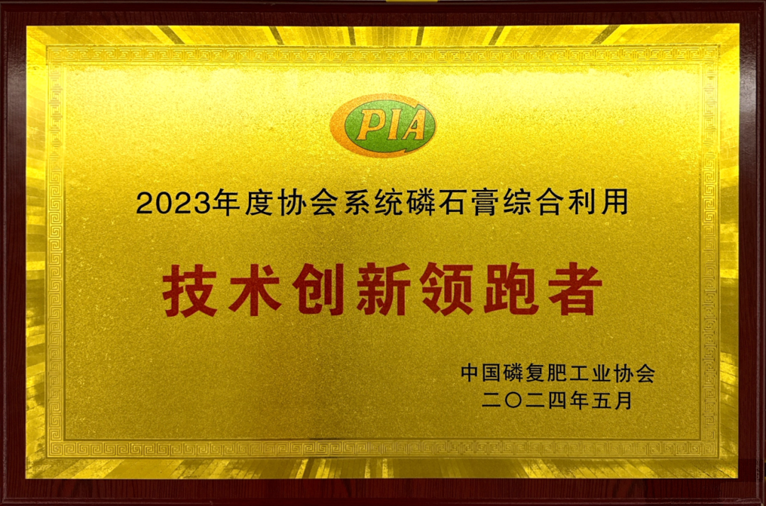 磷石膏科技公司榮獲磷石膏綜合利用“技術創新領跑者”稱號(圖3)